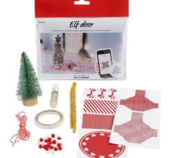 Mini Bastelset Wichteltür "Weihnachtsbaum"