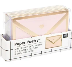 Mini Briefe Pastell