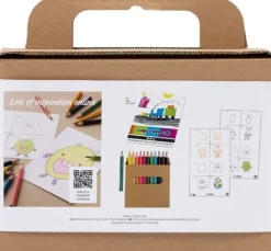 Mini Kreativset Zeichnen "Monster"