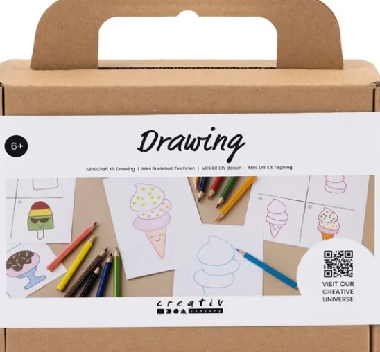Mini Kreativset Zeichnen "Süße Sachen"
