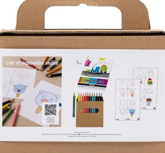 Mini Kreativset Zeichnen "Süße Sachen"