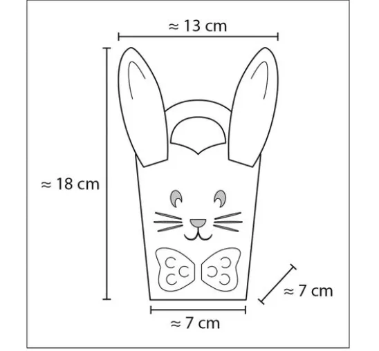 Mini Taschen "Osterhase"