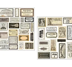 Mixed Media Sticker Set