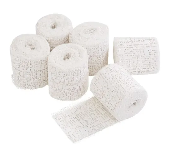 Modellierbinden, 3 m x 6 cm, 6 Rollen