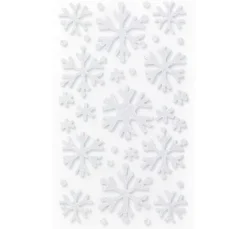 Moosgummi Glitter-Sticker