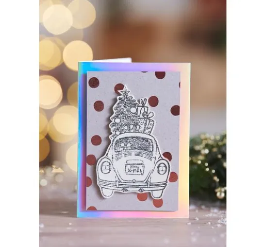 Motivblock "Graukarton Hot Foil"