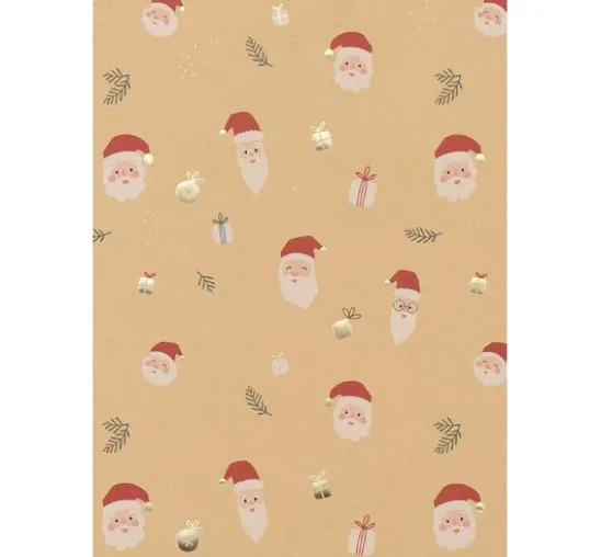 Motivblock "Kraftpapier Xmas"