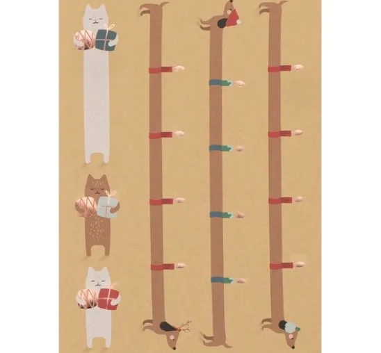 Motivblock "Kraftpapier Xmas"