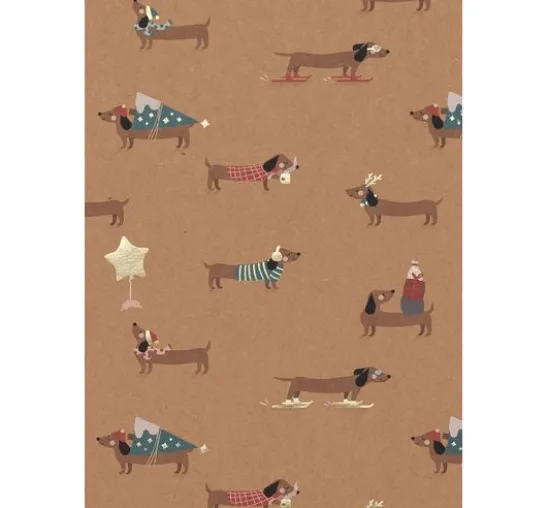 Motivblock "Kraftpapier Xmas"