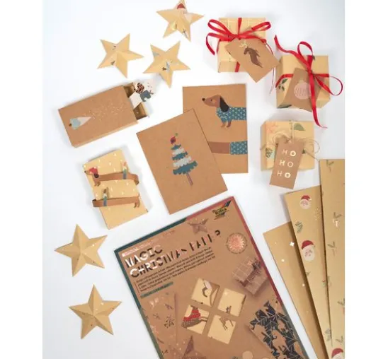 Motivblock "Kraftpapier Xmas"