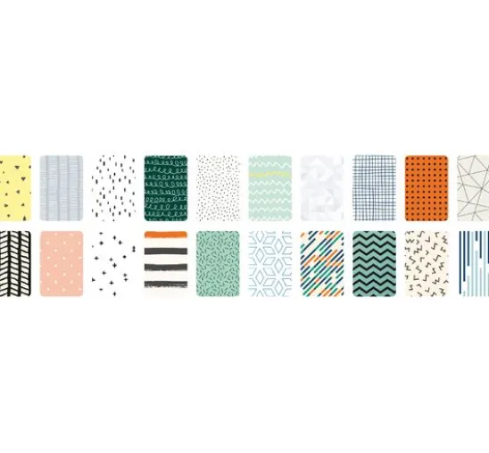 Motivblock "Minimalistisch", 270 g/m², 24x34cm, 20 Blatt
