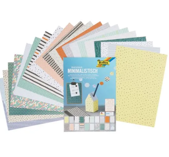 Motivblock "Minimalistisch", 270 g/m², 24x34cm, 20 Blatt
