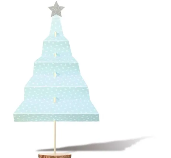 Motiv-Fotokarton "Frosty Blue"