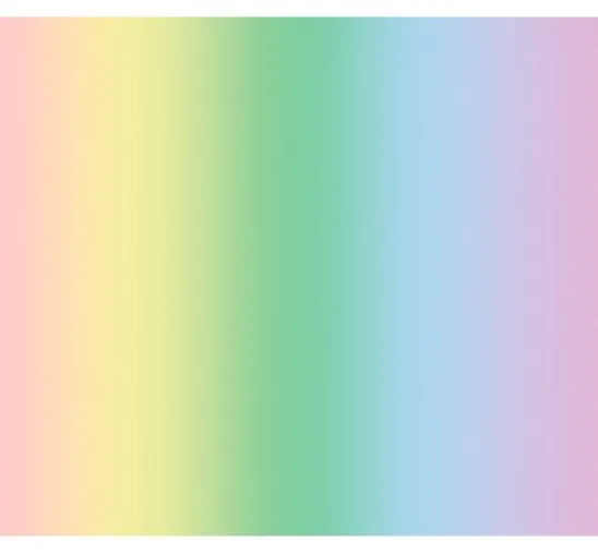 Motiv-Fotokarton "Regenbogen Pastell"