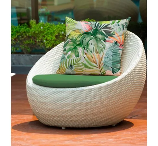 Motiv-Stoff Leinenoptik "Riviera"