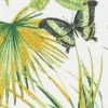 Motiv-Stoff Leinenoptik "Tropic Varia"