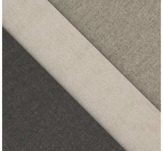 Motiv-Stoff Leinenoptik "Uni"