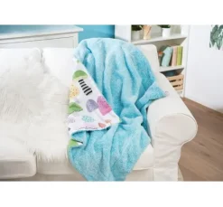 Motiv-Stoff Satinoptik "Bunte Pilze"