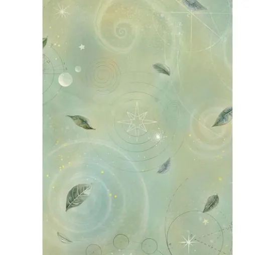 Motiv-Strohseide Backgrounds "A New Beginning", 8er-Set