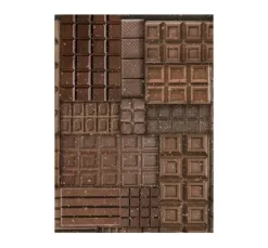 Motiv-Strohseide Backgrounds "Coffee and Chocolate"