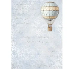 Motiv-Strohseide Backgrounds "Timeless", DIN A6, 8er Set