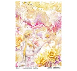 Motiv-Strohseide "Ethereal - Sparkling Fairy"