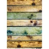 Motiv-Strohseide Modern Times "Industrial Wood", ca. 30 x 21,5 cm