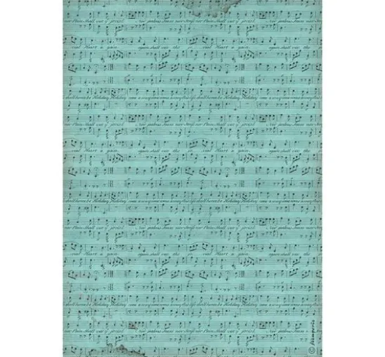 Motiv-Strohseide "Music - Background Score"