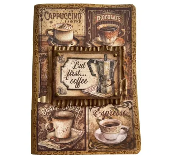 Motiv-Strohseiden Sortiment "Coffee and Chocolate"