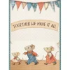 Motiv-Strohseiden Sortiment "Family", 8er-Set