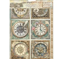 Motiv-Strohseiden Sortiment "Gardens of Time", DIN A4, 6er-Set