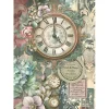 Motiv-Strohseiden Sortiment "Gardens of Time", 8er-Set