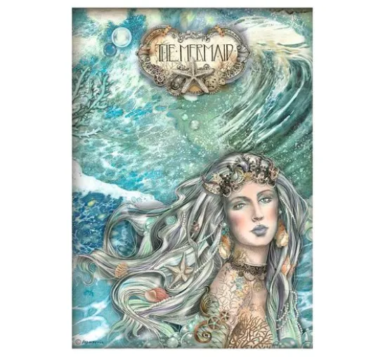 Motiv-Strohseiden Sortiment "Songs of the Sea"