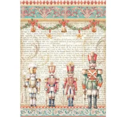 Motiv-Strohseiden Sortiment "The Nutcracker"