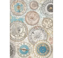 Motiv-Strohseiden Sortiment "Venice City of Art", 6er-Set