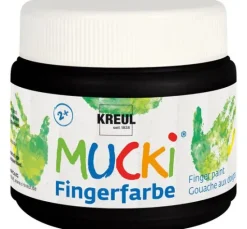 MUCKI Fingerfarbe, 6er-Set, à 150 ml