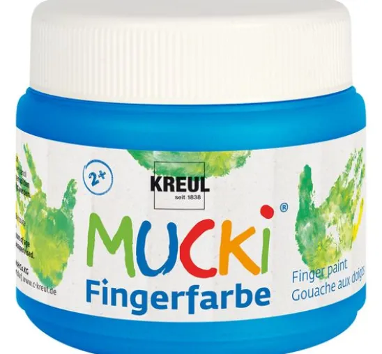 MUCKI Fingerfarbe, 4er-Set, à 150 ml