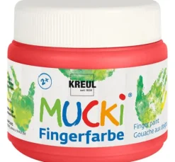 MUCKI Fingerfarbe, 4er-Set, à 150 ml
