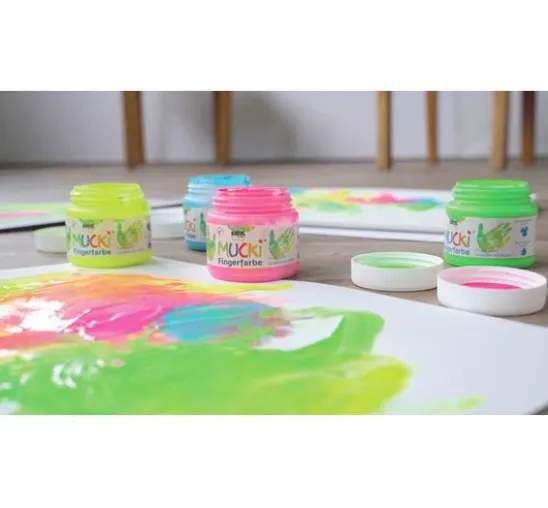 MUCKI Quietsch-Fingerfarbe