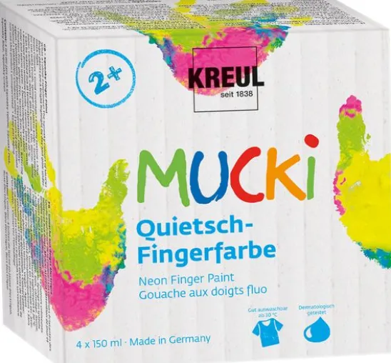 MUCKI Quietsch-Fingerfarbe