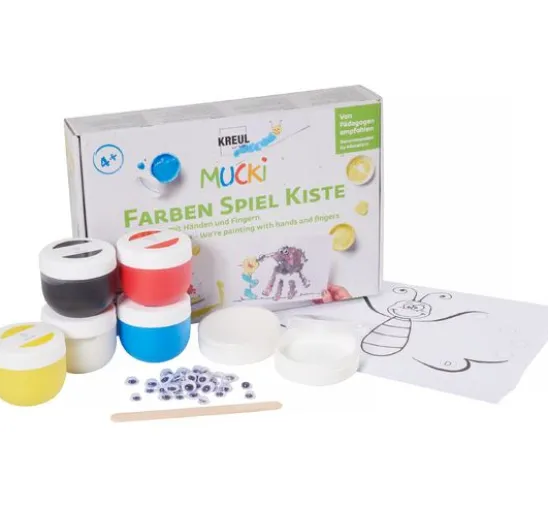 MUCKI Set "Wir malen mit Händen und Fingern"