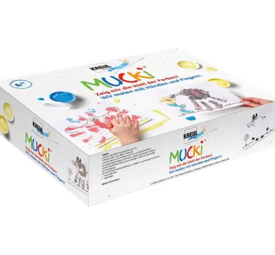 MUCKI Set "Wir malen mit Händen und Fingern"