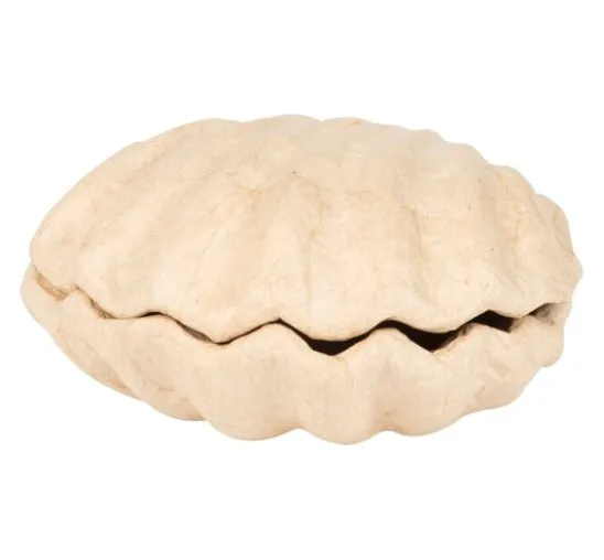 Muschelbox, Pappmaché