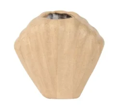 Muschelvase, Pappmaché, wasserdicht