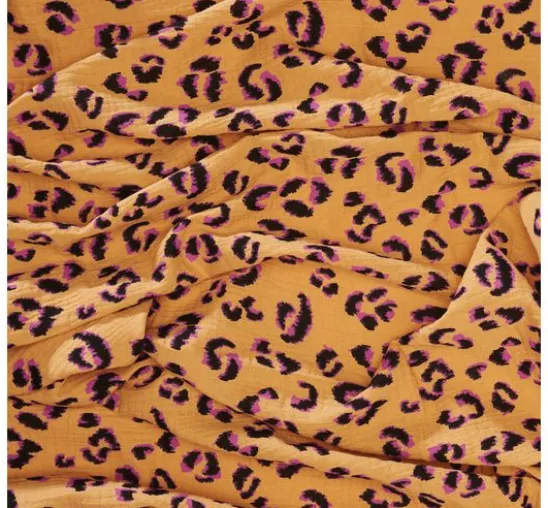 Musselin-Baumwollstoff "Leo"