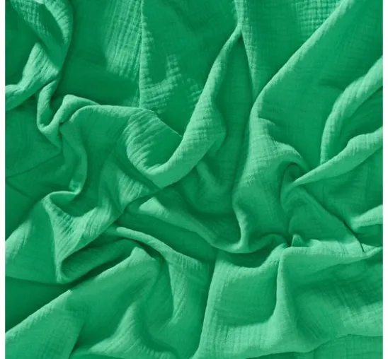 Musselin-Baumwollstoff "Uni"