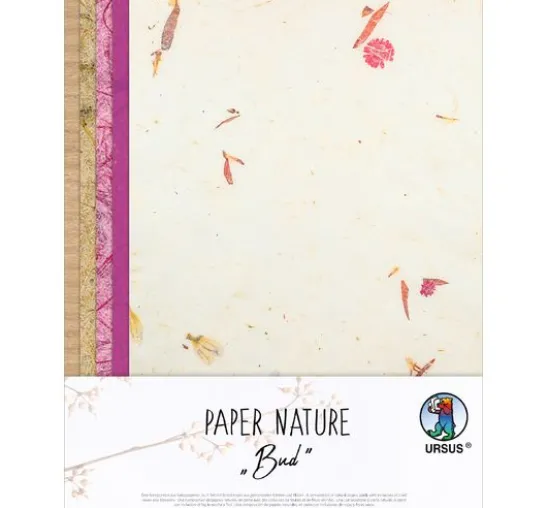 Naturpapiere "Fuchsia"