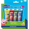 Noris junior Fingermalfarben "Peppa Pig", 4 x 75 ml