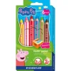 Noris junior Kinderbuntstifte "Peppa Pig", + 1 Anspitzer