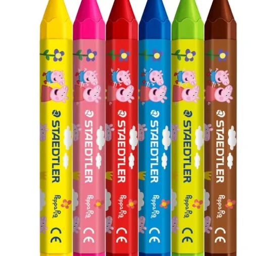 Noris junior Wachsmalkreiden "Peppa Pig"